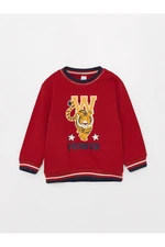 LC Waikiki Crew Neck Printed Baby Boy Sweatshirt