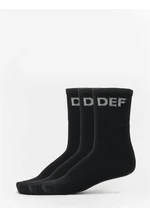 DEF 3-Pack Socks Black black