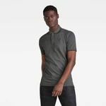 Polo Shirt - G-star RAW Dunda Slim Stripe Polo Shirt Ss Green