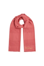 Tommy Hilfiger Scarf - ICONIC SOFT SCARF 100X200 pink