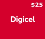 Digicel $25 Mobile Top-up TC