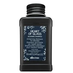 Davines Heart Of Glass Silkening Shampoo posilující šampon pro barvené, chemicky ošetřené a zesvětlené vlasy 90 ml