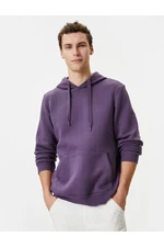 Koton Hooded Sweatshirt Kangaroo Pocket Detailed Long Sleeve