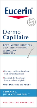 Eucerin DermoCapillaire tonikum 5% Urea suchá pokožka 100 ml