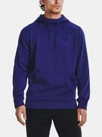 Under Armour UA Armour Fleece Hoodie-BLU Mikina Modrá