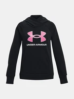 Under Armour Rival Fleece BL Hoodie Mikina Černá