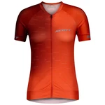 Dámský cyklistický dres Scott  RC Pro S/Sl Flame Red/Glace Blue