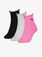 Set of three pairs of Puma women's socks