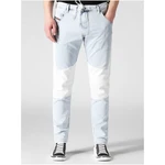 Light blue men's slim fit jeans Diesel Krooley