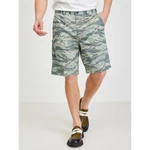 Green Men's Patterned Chino Shorts Diesel - Men