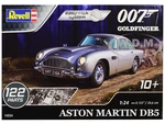 Level 2 Easy-Click Model Kit Aston Martin DB5 James Bond 007 "Goldfinger" (1964) Movie 1/24 Scale Model by Revell