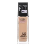 Maybelline Fit Me! Luminous + Smooth Foundation tekutý make-up pre zjednotenú a rozjasnenú pleť 125 Nude Beige 30 ml