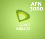 Etisalat 3000 AFN Mobile Top-up AF