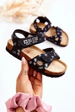 Detské sandále Big Star JJ374380 čierne