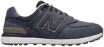 New Balance 574 Greens Mens Golf Shoes Navy/Gum 45