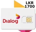 Dialog 1700 LKR Mobile Top-up LK