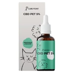 CURE POINT CBD Pet 5% Olej pre psov, mačky a kone 10 ml