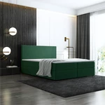 Box spring postel Bodie 180x200 cm zelená