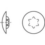 88006 tmavě hnědé ozdobné krytky pro šestihranné šrouby, rozměry: 15 x 12 / 3,5 TOOLCRAFT N/A 1000 ks