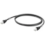 Síťový kabel RJ45 Weidmüller 1251610100, CAT 6A, S/FTP, 10.00 m, černá