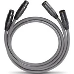 NF audio kabel s XLR konektorem antracitová