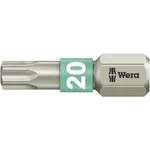 Bit Torx Wera 3867/1 TS TX 20 X 25 MM 05071034001, 25 mm, nerezová ocel, 1 ks