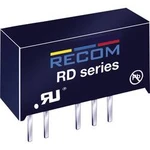 DC/DC měnič Recom RD-0505D (10000213), vstup 5 V/DC, výstup ±5 V/DC, ±200 mA, 2 W