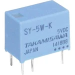 Miniaturní relé série SY Takamisawa SY-24W-K, 175 mW, 1 A , 60 V/DC/120 V/AC 60 VA