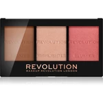 Makeup Revolution Ultra Sculpt & Contour paleta na kontury obličeje odstín Ultra Fair C01 11 g