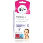 Veet Minima Hypoallergenic voskové depilační pásky na obličej 20 ks