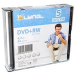 DVD+RW 4.7 GB Xlyne 6005000S, přepisovatelné, 5 ks, Slimcase