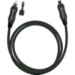 Toslink digitální audio kabel Oehlbach 66109, [1x Toslink zástrčka (ODT) - 1x Toslink zástrčka (ODT)], 8.00 m, černá