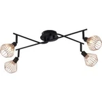 Stropní lampa halogenová žárovka G9 132 W Brilliant Dalma 21094/76 černá, měděná