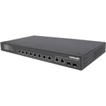 19" síťový switch RJ45 Intellinet, 8-Port Gigabit Ethernet Ultra PoE-Switch mit 4 Uplink-Ports und LCD-Anzeige 380W, 1 GBit/s