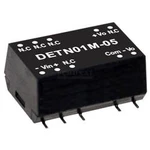 DC/DC měnič napětí, modul Mean Well DETN01L-05, 100 mA, 1 W, Počet výstupů 2 x