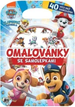 Omalovánky se samolepkami - Tlapková patrola