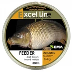 Sema vlasec feeder hnědá 300 m-průměr 0,16 mm / nosnost 3,85 kg