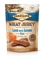 Carnilove Jerky Jahňací Filet s Lososom 100g