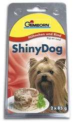 Shiny Dog Konzerva Kura+Hovädzie 2x85g