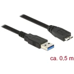 Delock #####USB-Kabel #####USB 3.2 Gen1 (USB 3.0 / USB 3.1 Gen1) #####USB-A Stecker, #####USB-Micro-B 3.0 Stecker  50.00