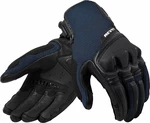 Rev'it! Gloves Duty Black/Blue L Rukavice