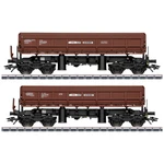 Märklin 48460 H0 súprava 2 vozňov Wiebe s bočným sklápačom, MHI