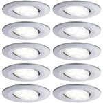 Paulmann 99925 Calla LED vstavané kúpeľňové svetlo sada 10 ks 65 W neutrálna biela  chróm (matný)