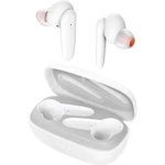 Hama Passion Clear Bluetooth Hi-Fi štupľové slúchadlá do uší Headset, dotykové ovládanie, odolná voči vode biela