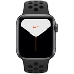 Apple Watch Nike Series 5 GPS, 44mm Space Grey Aluminium Case with Anthracite/Black Nike Sport Band - S/M & M/L