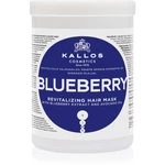 Kallos Blueberry revitalizačná maska pre suché, poškodené, chemicky ošetrené vlasy 1000 ml