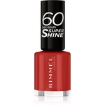 Rimmel 60 Seconds Super Shine lak na nechty odtieň 310 Double Decker Red 8 ml