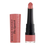 BOURJOIS Paris Rouge Velvet The Lipstick 2,4 g rtěnka pro ženy 02 Flaming´rose