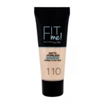 Maybelline Fit Me! Matte + Poreless 30 ml make-up pro ženy 110 Porcelain