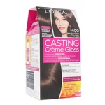 L´Oréal Paris Casting Creme Gloss 48 ml barva na vlasy pro ženy 400 Dark Brown